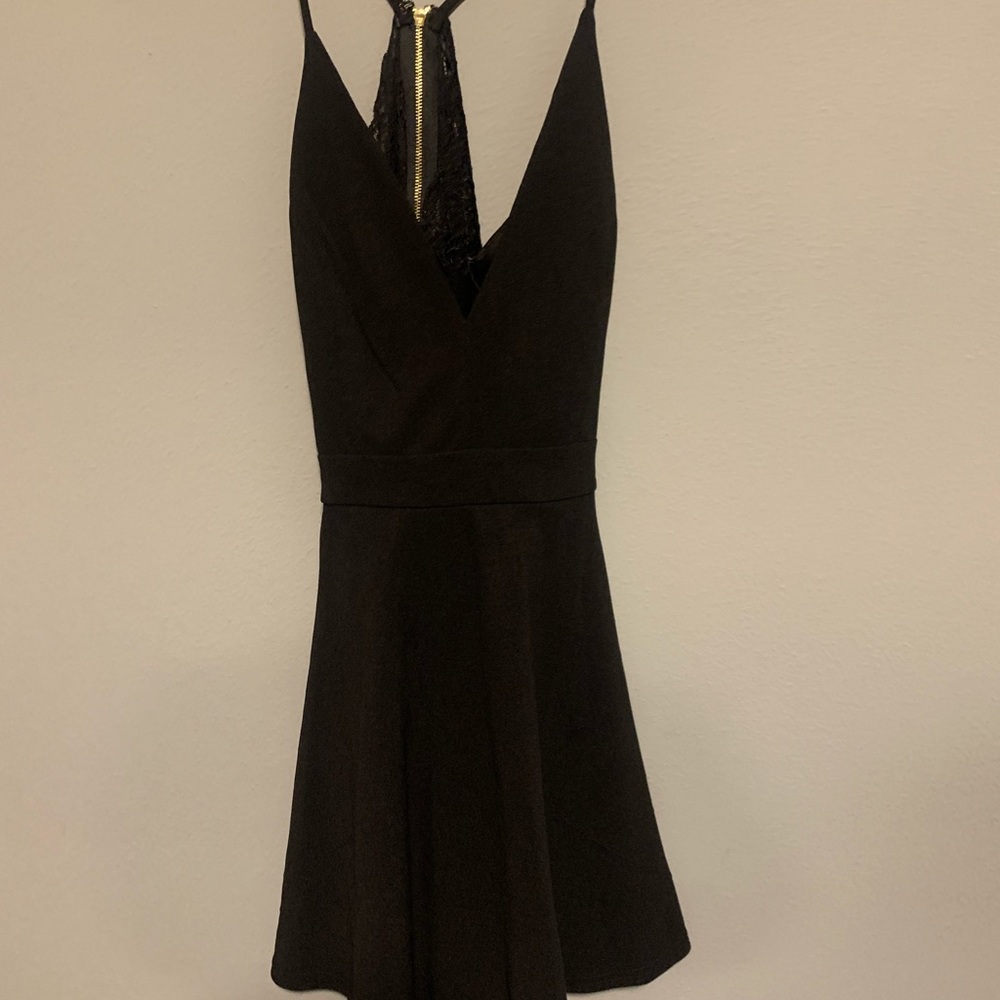 black dress